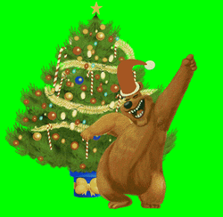 Christmas Tree Bear Dance