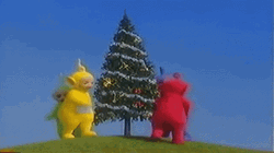 Christmas Tree Dance Teletubbies