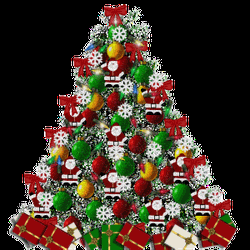 Christmas Tree Holiday Spirit Sticker