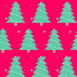 Christmas Tree Pattern Animation