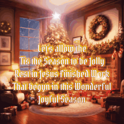 Christmas Tree Saying Tis the Season to Be Jolly