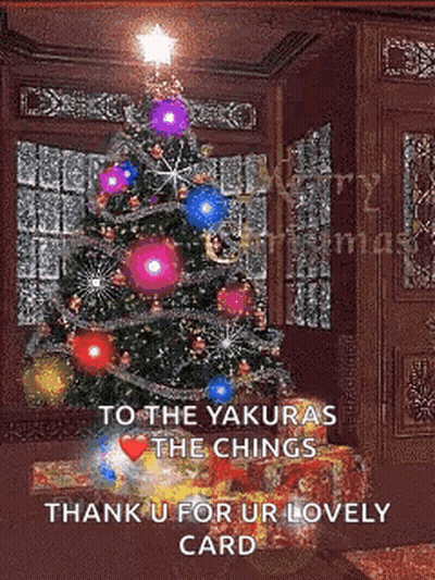 Christmas Tree With Gifts And To The Yakuras The Chings GIF