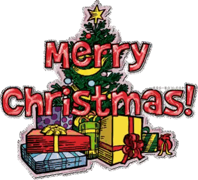 Christmas Tree With Gifts Sticker