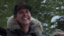 Christmas Vacation Clark Grinning GIF