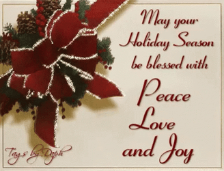 Christmas Wednesday Red Ribbon Decoration GIF