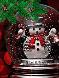 Christmas Wednesday Snowman GIF