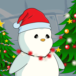 Christmas Wednesday White Penguin GIF