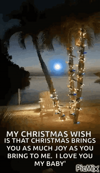 Christmas Wish Brings Joy Love My Baby