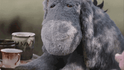 Christopher Robin Eeyore GIF