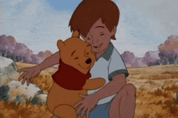 Christopher Robin Winnie The Pooh Hug