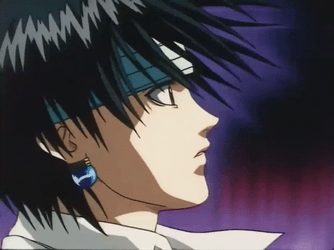 Chrollo Closing His Book GIF