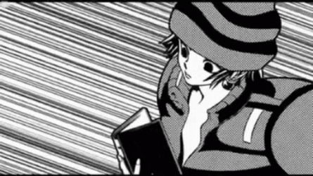 Chrollo Fight With Hisuka GIF
