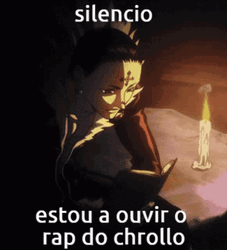 Chrollo Silence In The Dark GIF