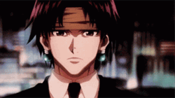 Chrollo Standing Alone GIF