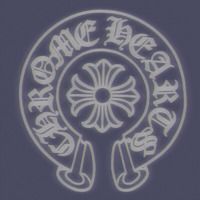 Chrome Hearts Logo With Flower GIF