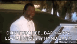 Chubbs Happy Gilmore I Have My Hand Back GIF