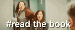 Chubby Girl Slamming A Book GIF