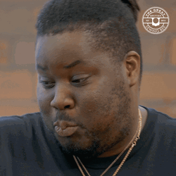 Chubby Guy Chuckled Hee Hee Shyly GIF