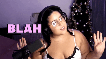 Chubby Live Streamer Yapping GIF