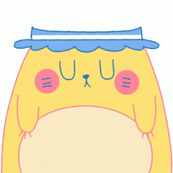 Chubby Sticker Taking A Bow GIF