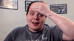 Chubby Woman Confused Face GIF