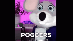 Chuck E Cheese Poggers GIF
