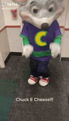 Chuck E Cheese Right Foot Creep GIF