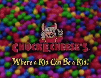 Chuck E. Cheese's Where A Kid Can Be A Kid GIF