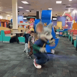 Chuck E Cheese Sturdy Moves GIF