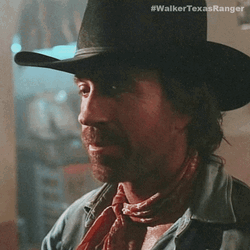 Chuck Norris Hats Off GIF