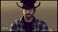 Chuck Norris Thumbs Up Epic Air Split Stunt GIF
