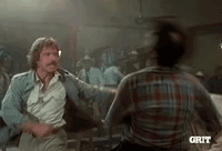 Chuck Norris Thumbs Up Fight Forceful Spin Kick GIF