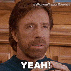 Chuck Norris Yea I Was Right GIF