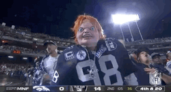 Chucky Football Horror Mascot GIF