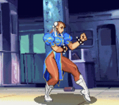 Chun Li Dancing GIF
