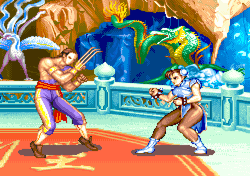 Chun Li Fight Scene GIF