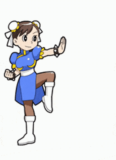 Chun Li From Street Fighter GIF