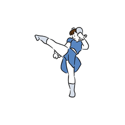 Chun Li Sketch GIF
