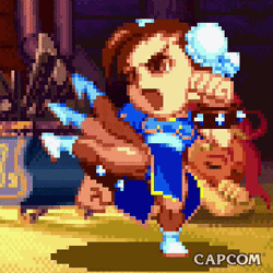 Chun Li Video Game GIF