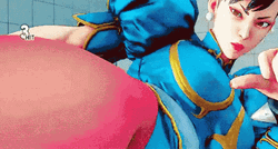 Chun Li Water Kick GIF