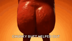 Chunky Butt Don't Care GIF