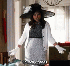 Church Fashion Clothes GIF