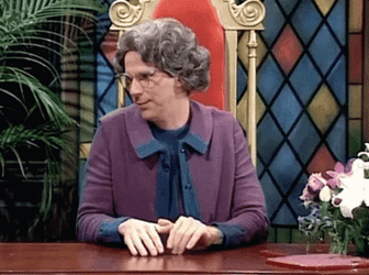 Church Lady Dana Carvey Sneeze GIF