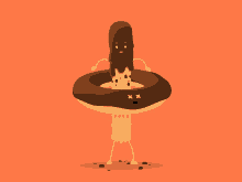 Churros Donut Hula Hoop GIF
