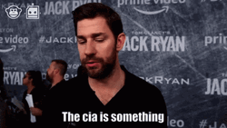Cia Is Something John Krasinski GIF