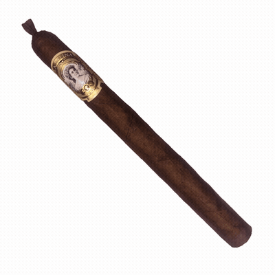 Cigar With Woman's Face La Luna Label GIF