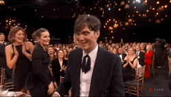 Cillian Murphy Shakes Hand GIF