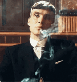 Cillian Murphy Smoking Cigar GIF