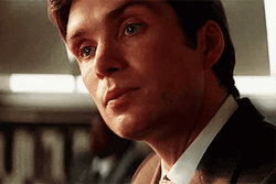 Cillian Murphy Staring In Inception GIF