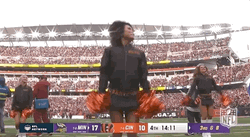 Cincinnati Bengals Cheer Dance GIF